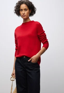 Pullover mit Rollkante