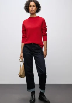Pullover mit Rollkante
