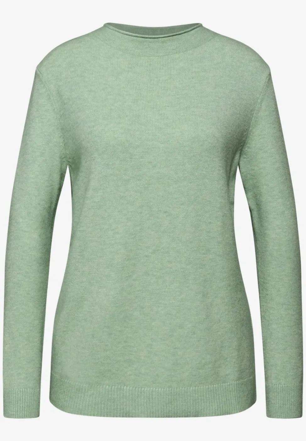Pullover mit Rollkante