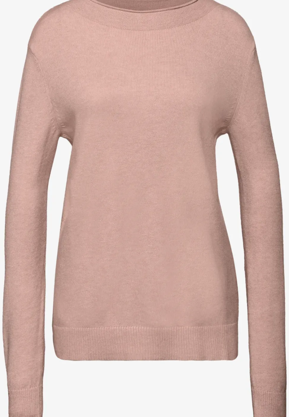 Pullover mit Rollkante