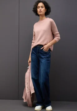Pullover mit Rollkante