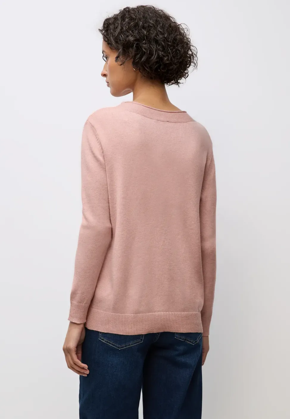 Pullover mit Rollkante