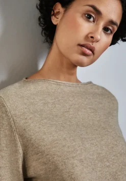 Pullover mit Schlitz-Detail