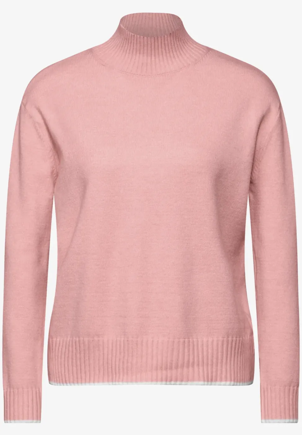 Pullover mit Stehkragen