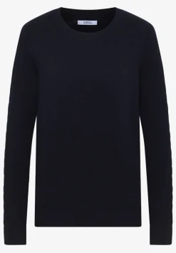 Pullover mit Strickdetail