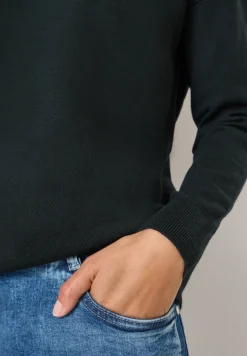 Pullover mit Strukturdetail