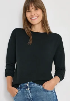 Pullover mit Strukturdetail