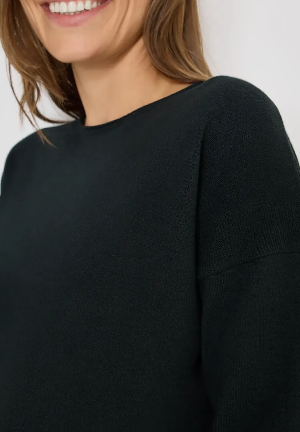 Pullover mit Strukturdetail