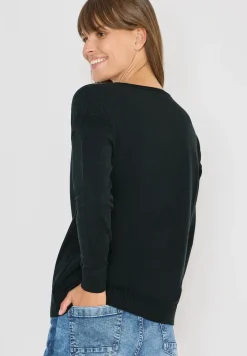 Pullover mit Strukturdetail