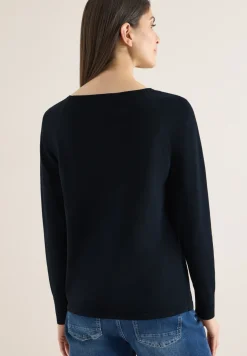 Pullover mit Strukturdetail