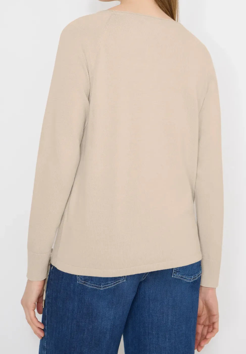 Pullover mit Strukturdetail