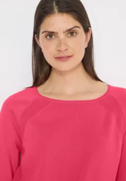 Pullover mit Strukturdetail