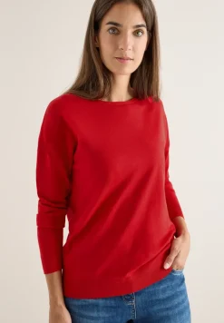 Pullover mit Strukturdetail