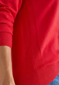 Pullover mit Strukturdetail