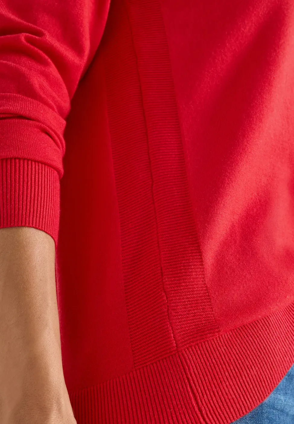 Pullover mit Strukturdetail