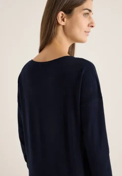 Pullover mit Strukturdetail