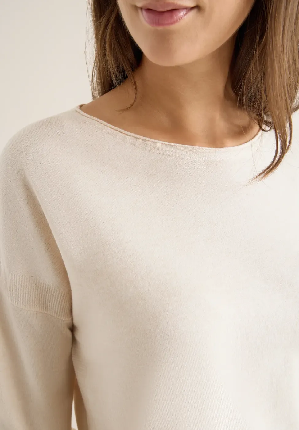 Pullover mit Strukturdetail