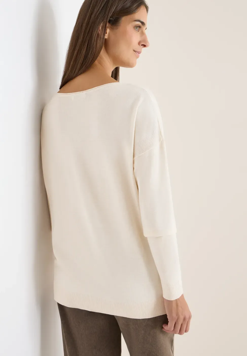 Pullover mit Strukturdetail
