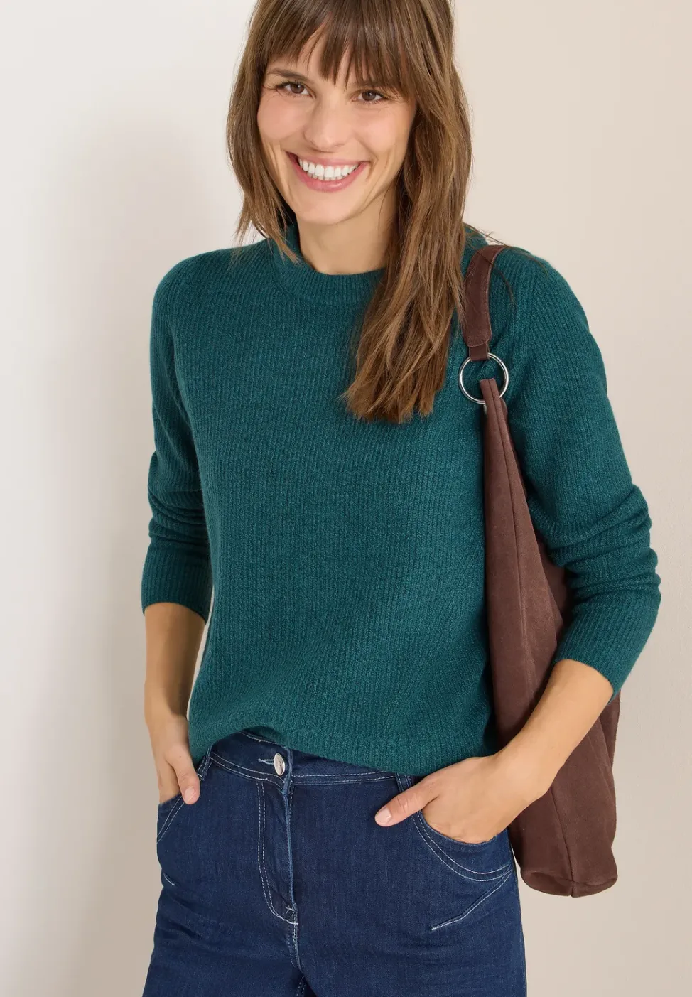 Pullover mit Strukturdetails