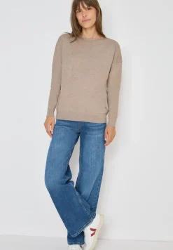 Pullover mit Strukturdetail