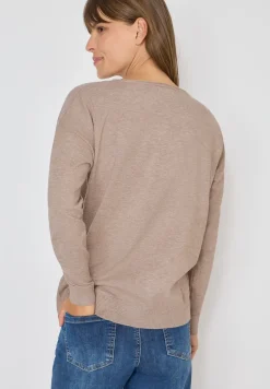 Pullover mit Strukturdetail