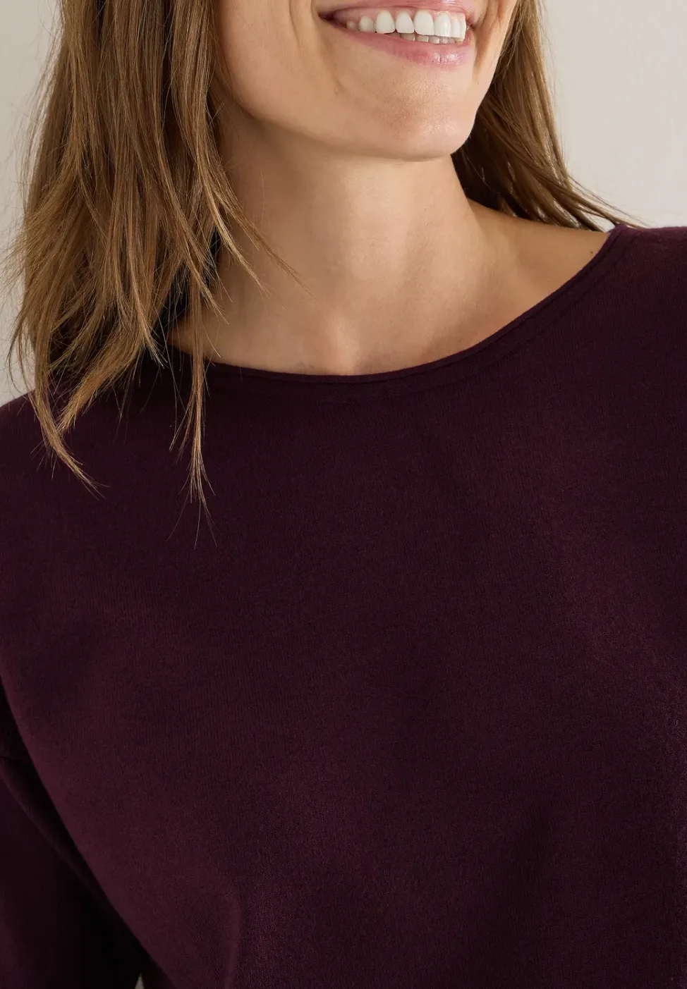 Pullover mit Strukturdetail
