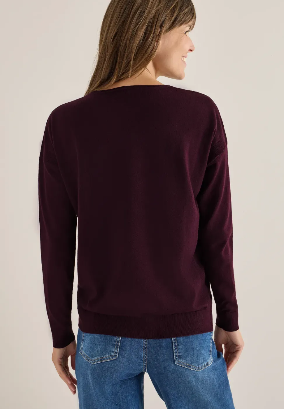 Pullover mit Strukturdetail
