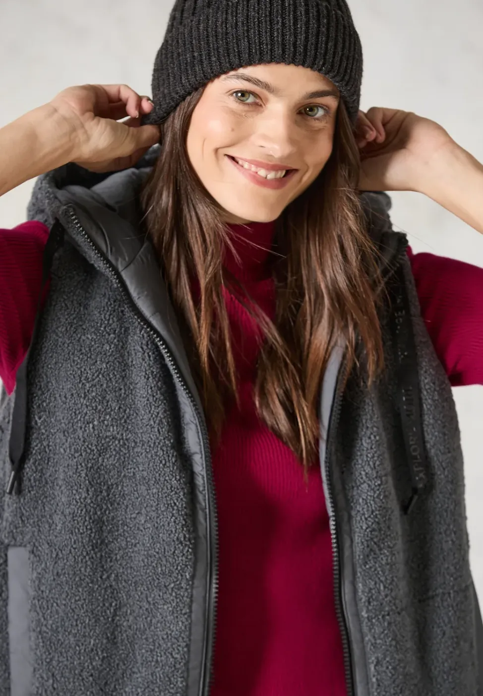 Pullover mit Strukturmix