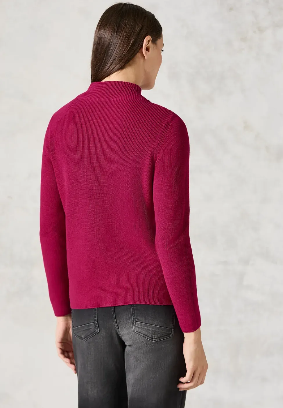 Pullover mit Strukturmix