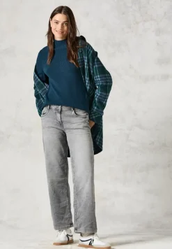 Pullover mit Strukturmix