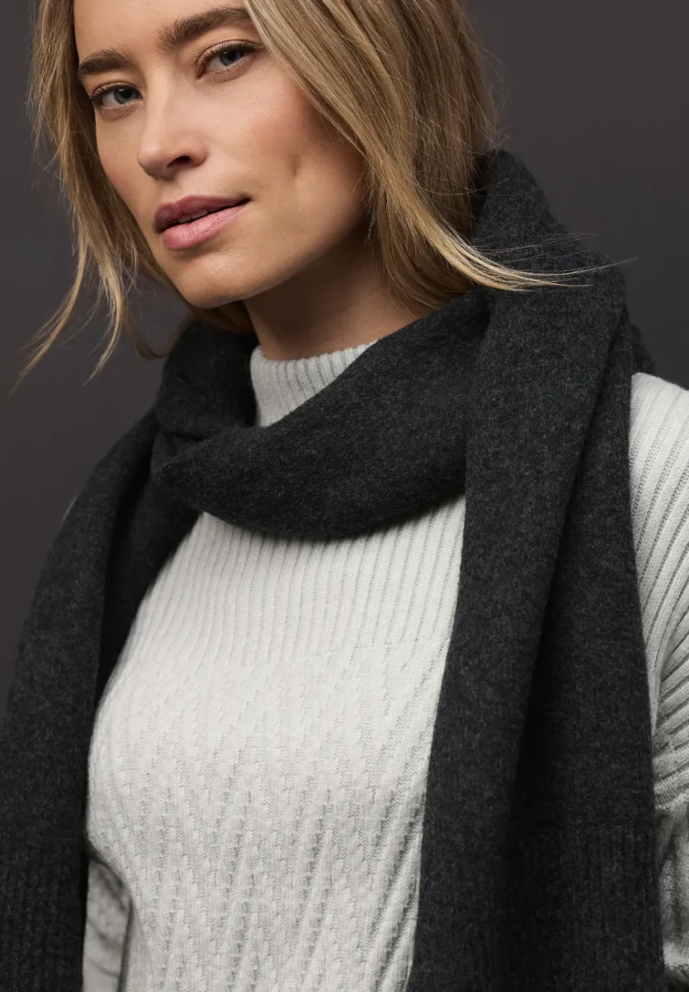 Pullover mit Strukturmix