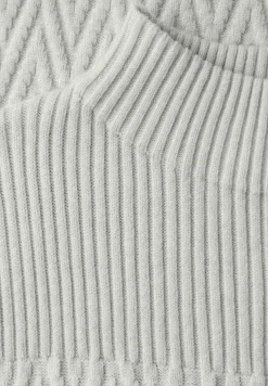 Pullover mit Strukturmix