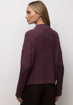 Pullover mit Strukturmix