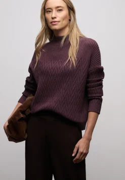 Pullover mit Strukturmix