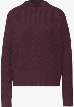 Pullover mit Strukturmix