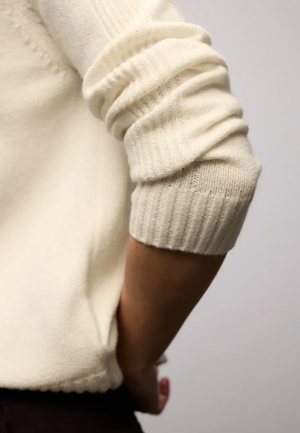 Pullover mit Tape-Details