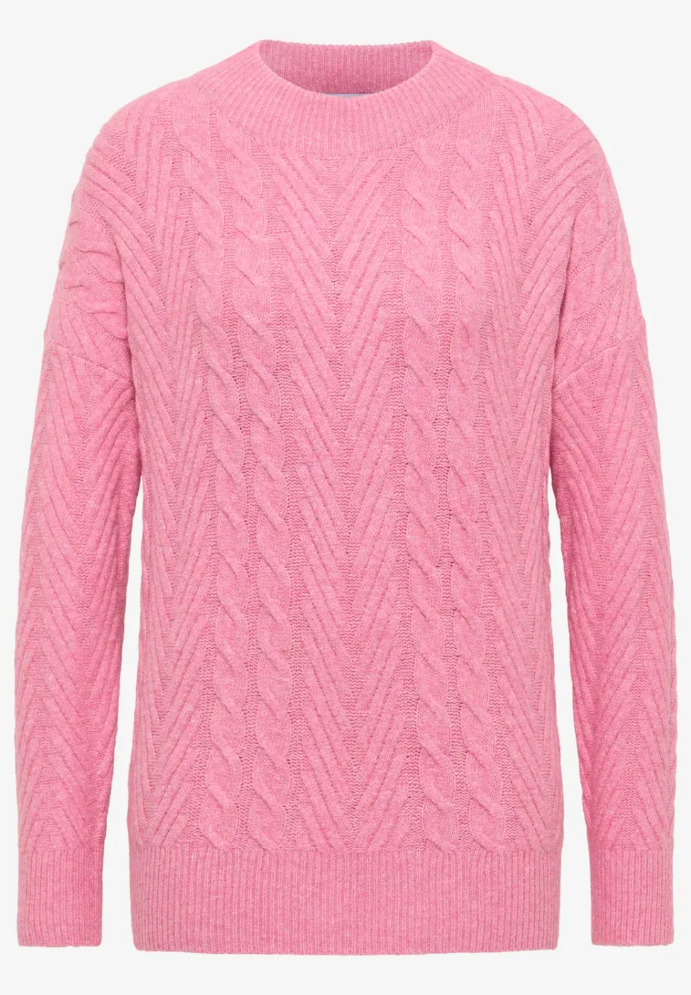 Pullover mit Zopfmuster