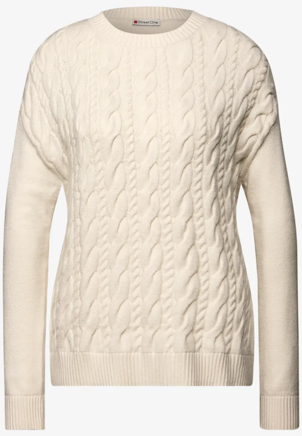 Pullover mit Zopfmuster