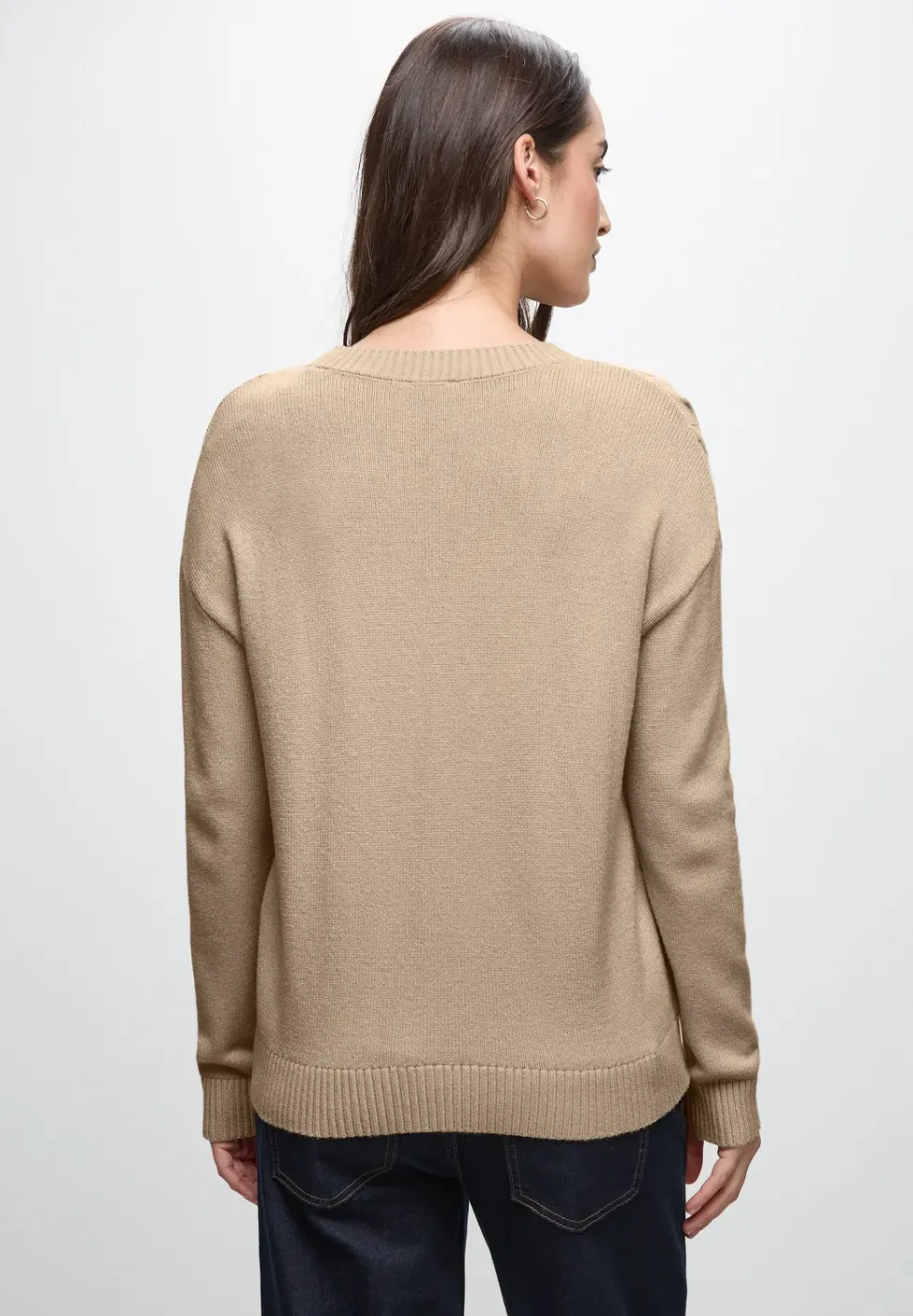 Pullover mit Zopfmuster
