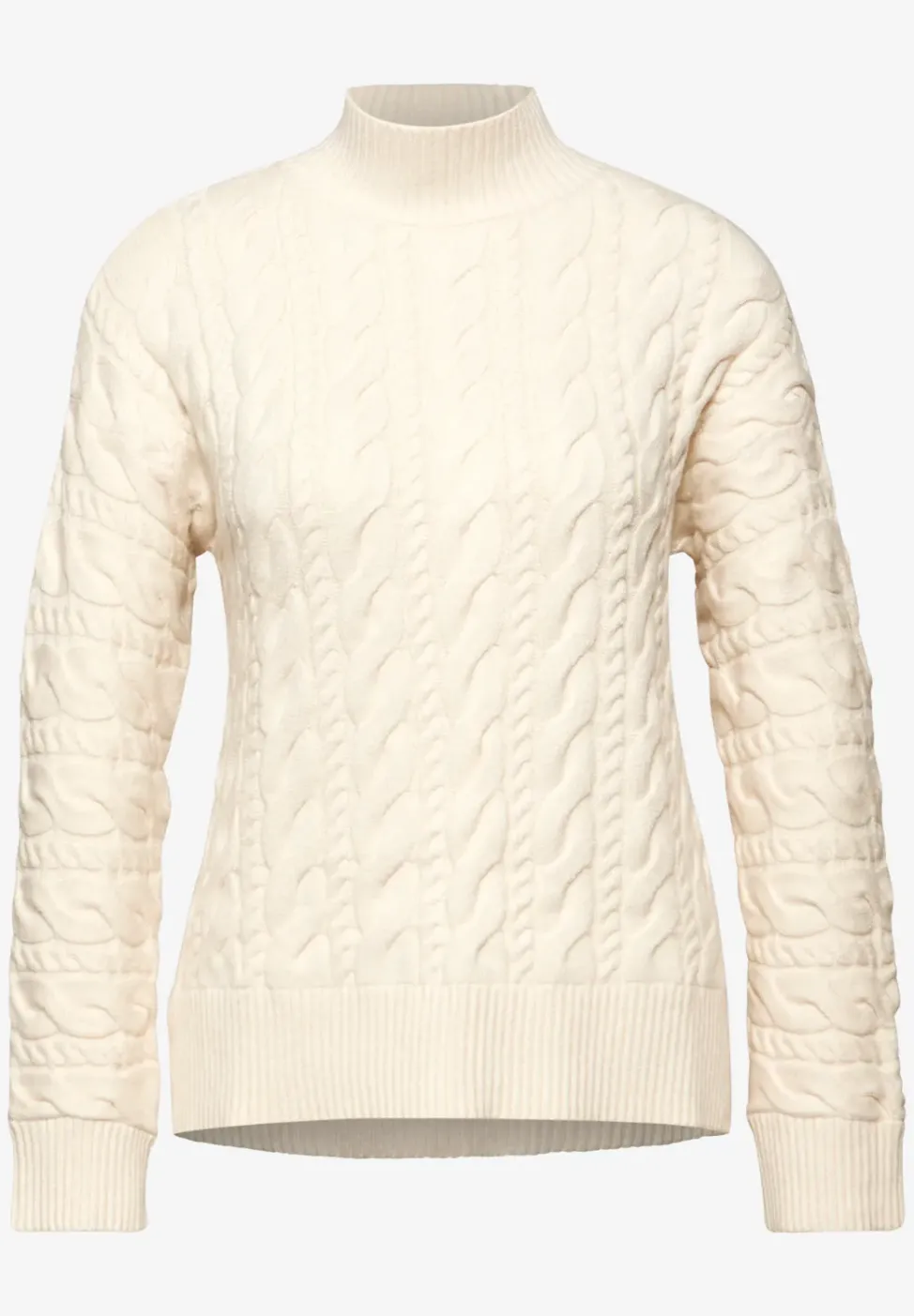 Pullover mit Zopfmuster