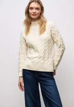 Pullover mit Zopfmuster