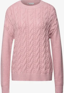 Pullover mit Zopfmuster
