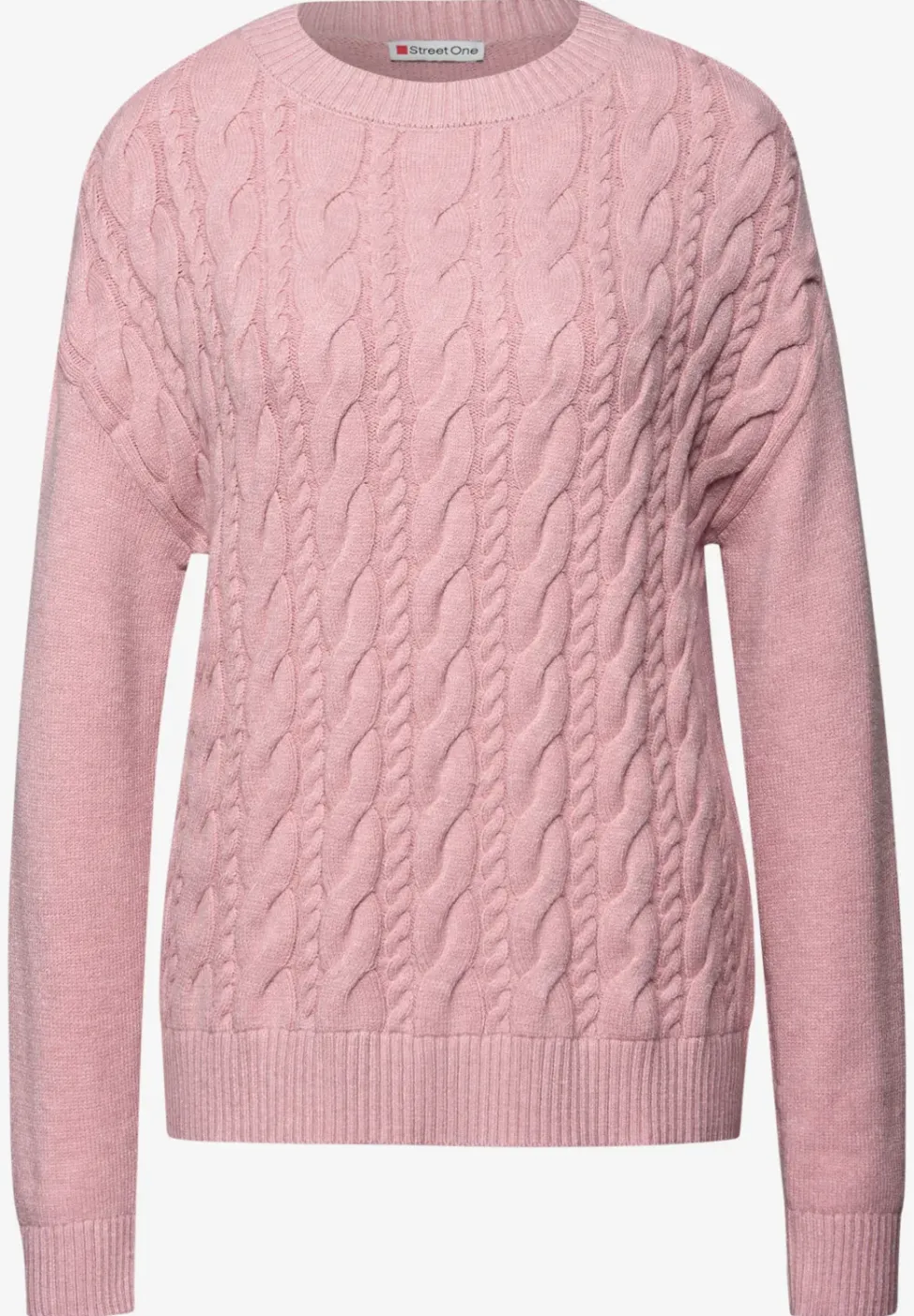Pullover mit Zopfmuster