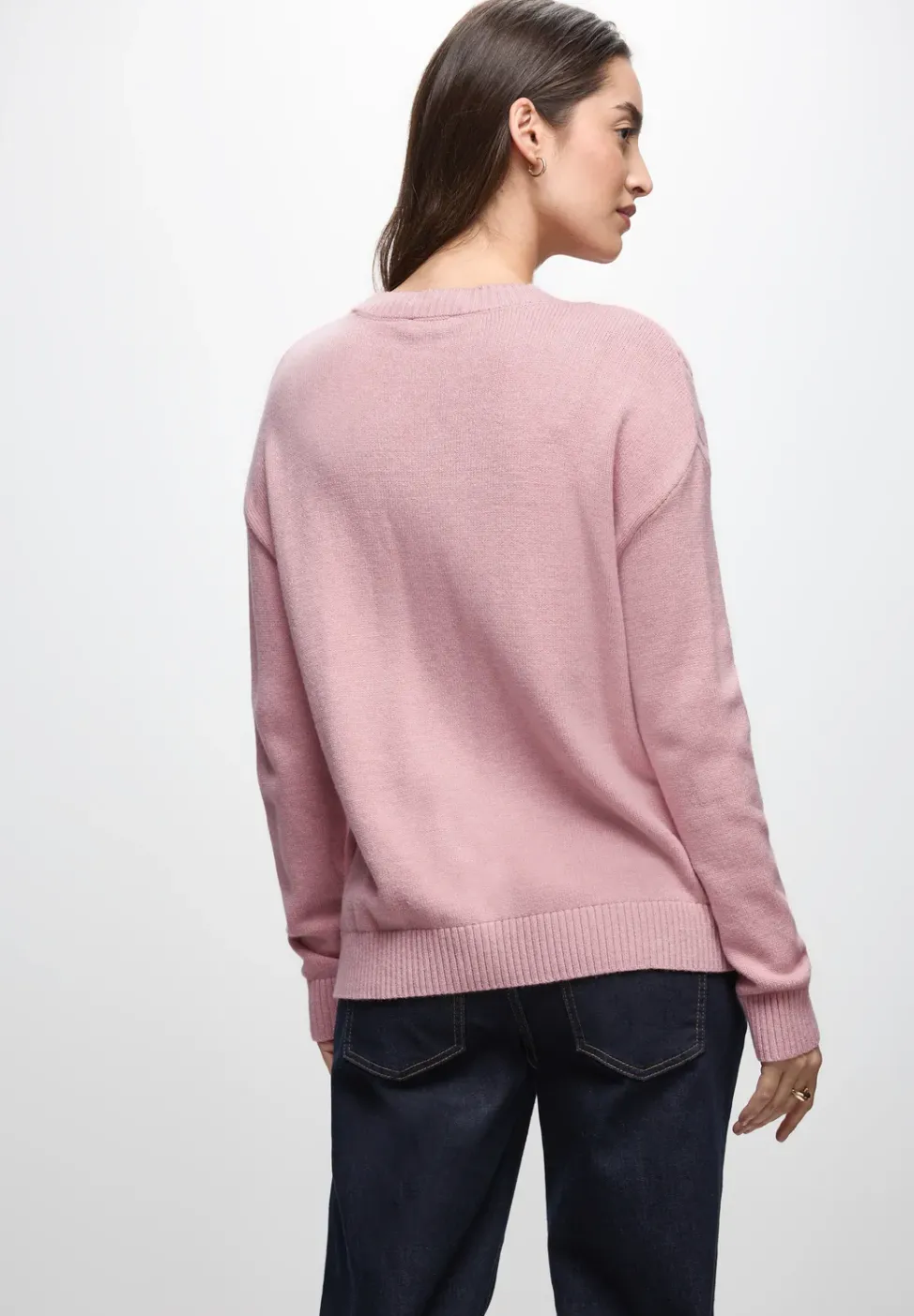 Pullover mit Zopfmuster