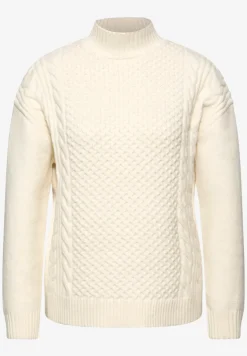 Pullover mit Zopfmuster