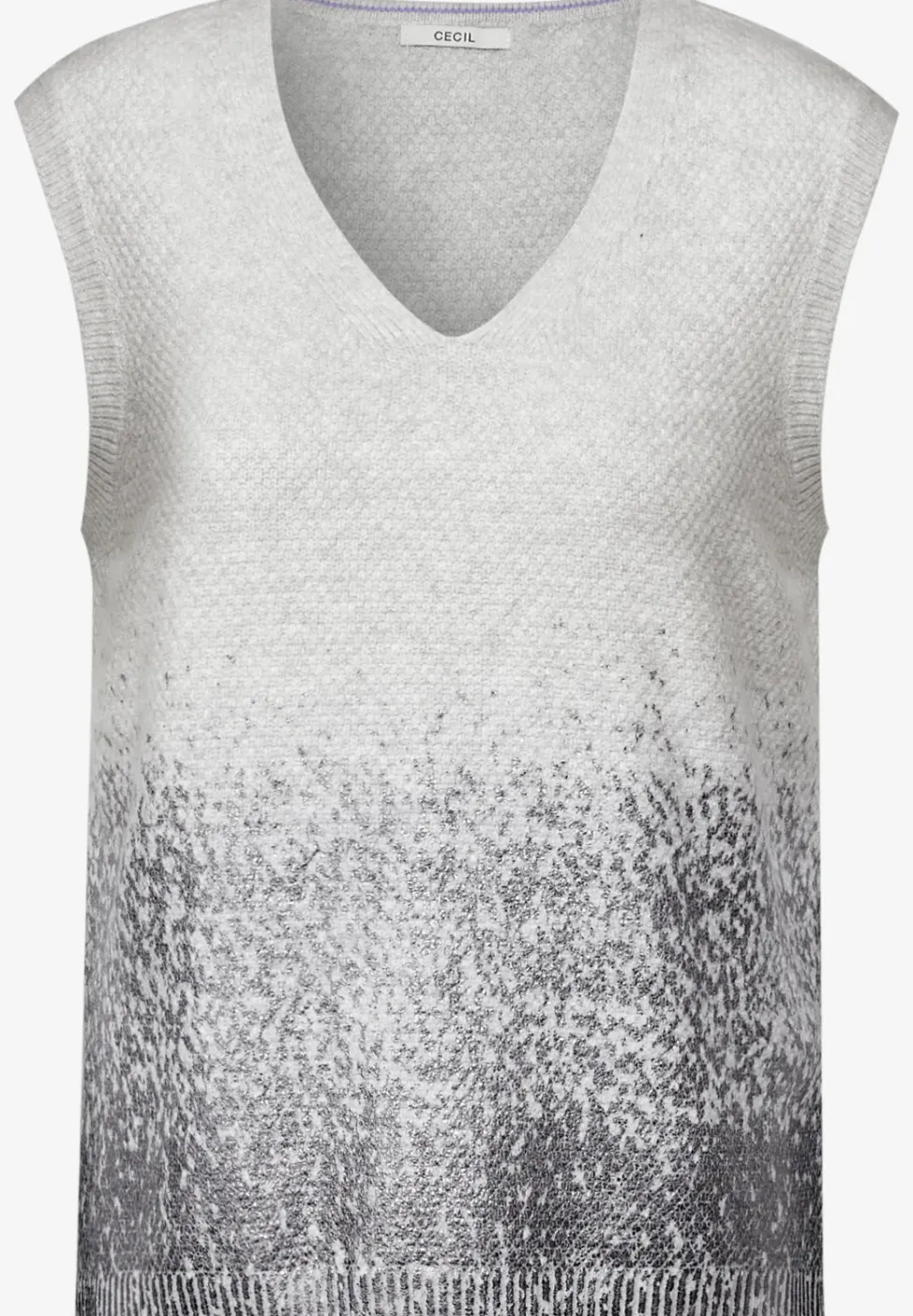 Pullunder mit Folien-Print