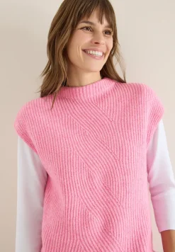Pullunder mit Strickdetail