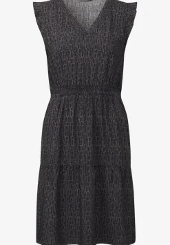 Puzzle Print Tunika-Kleid