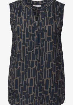 Puzzle Print Blusentop