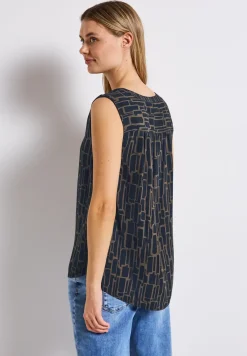 Puzzle Print Blusentop